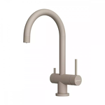 Превью картинка Смеситель для кухни Omoikiri Yamada-P-SA латунь/бежевый #1