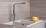Превью картинка Смеситель для кухни Franke Neptune Clear Water миндаль #4