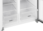 Превью картинка  Холодильник side by side Weissgauff WSBS 500 Inverter NoFrost Black Glass #18