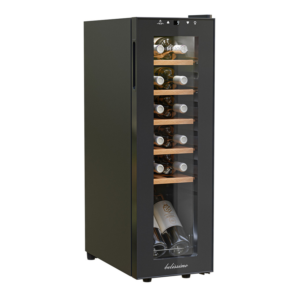 Фото Шкаф винный  Meyvel Винный холодильник (шкаф) компрессорный MEYVEL MV12-CBF1
