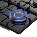 Превью картинка Газовая варочная панель Meferi MGH604BK GLASS POWER #17