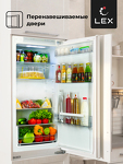 Превью картинка Встраиваемый холодильник с морозильной камерой Lex RBI 201 NF встраиваемый холодильник #3