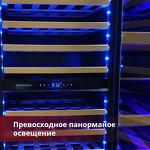 Превью картинка Шкаф винный встраиваемый Винный холодильник (шкаф) компрессорный Dunavox DAVG-114.288DOP.TO #5