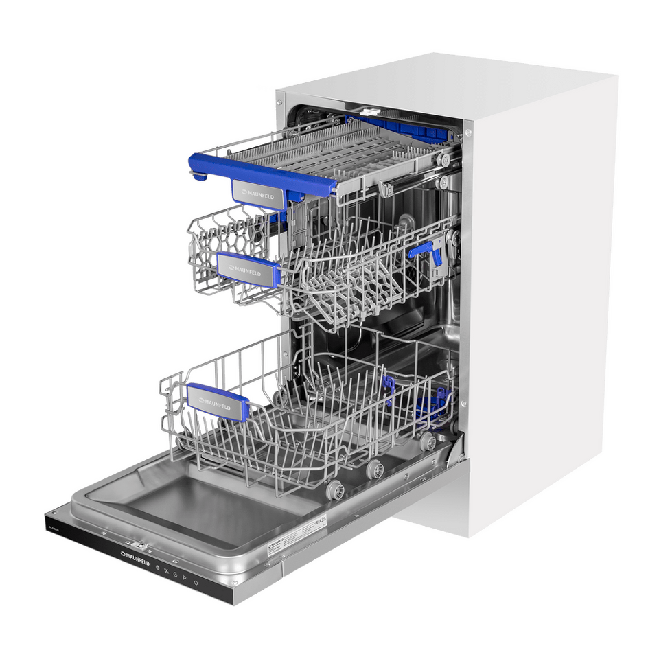 Фото Посудомоечная машина 45см встраиваемая Maunfeld MLP-08IM