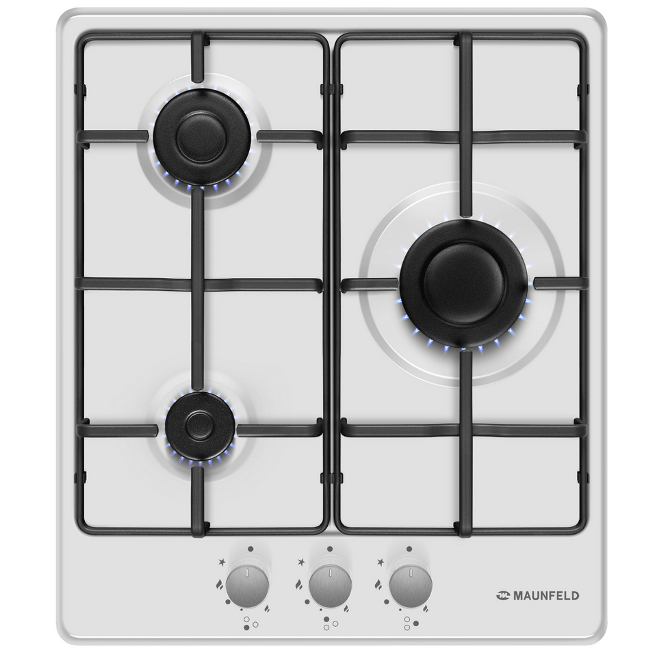 Фото Газовая варочная панель Maunfeld EGHE.43.3STS-EW