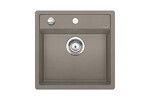 Превью картинка Гранитная мойка Blanсo DALAGO 5 SILGRANIT PuraDur серый беж с клапаном-автоматом #1