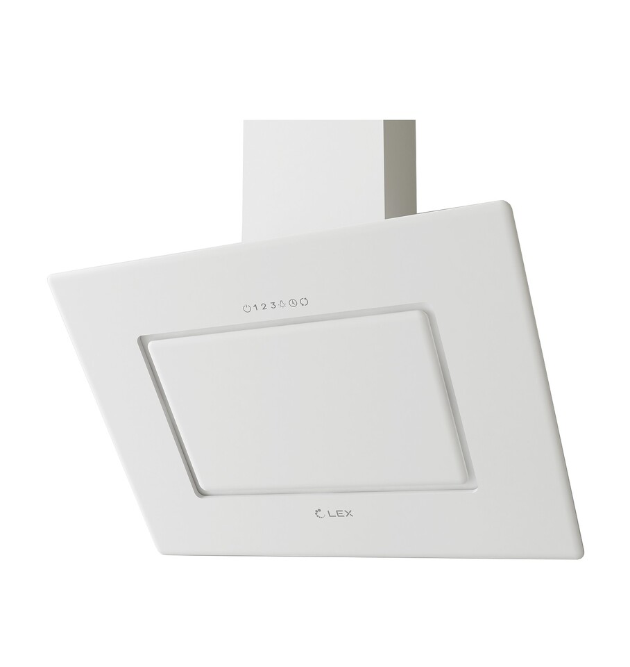 Фото Наклонная вытяжка Lex LEILA 900 WHITE воздухоочиститель