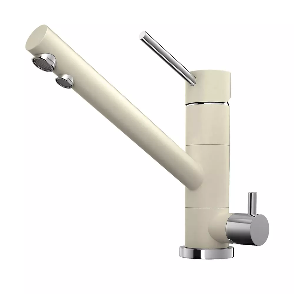 Фото Смеситель для кухни Omoikiri Tonami-BE латунь/ваниль