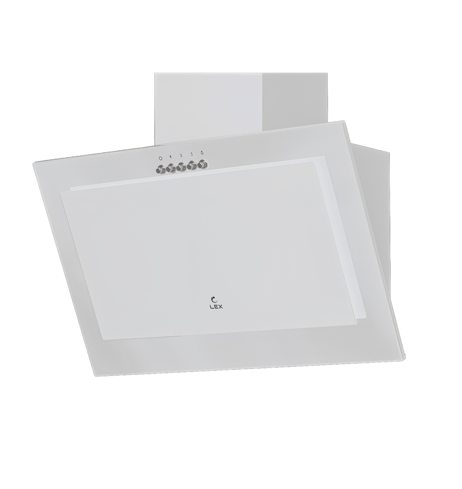 Фото Наклонная вытяжка Lex MIO 500 WHITE воздухоочиститель