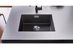 Превью картинка Гранитная мойка Blanсo SUBLINE 500-U SILGRANIT PuraDur антрацит с отв.арм. InFino #5