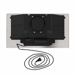 Превью картинка Полновстраиваемая вытяжка Elikor Врезной блок CASPER 52Н-450-П3Д нерж #4