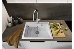 Превью картинка Гранитная мойка Blanсo NAYA 6 SILGRANIT серый беж #8