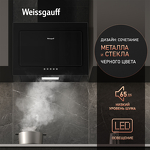 Превью картинка Наклонная вытяжка Weissgauff Zaurak 50 PB BL #3