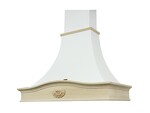 Превью картинка Вытяжка с багетом Lex MILANO 900 White #2