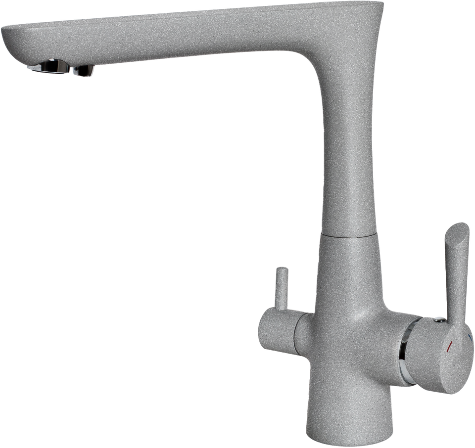 Фото Смеситель для кухни GranFest 3223 Серый