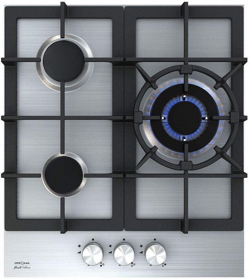 Фото Газовая варочная панель KRONA TORDO 45 IX
