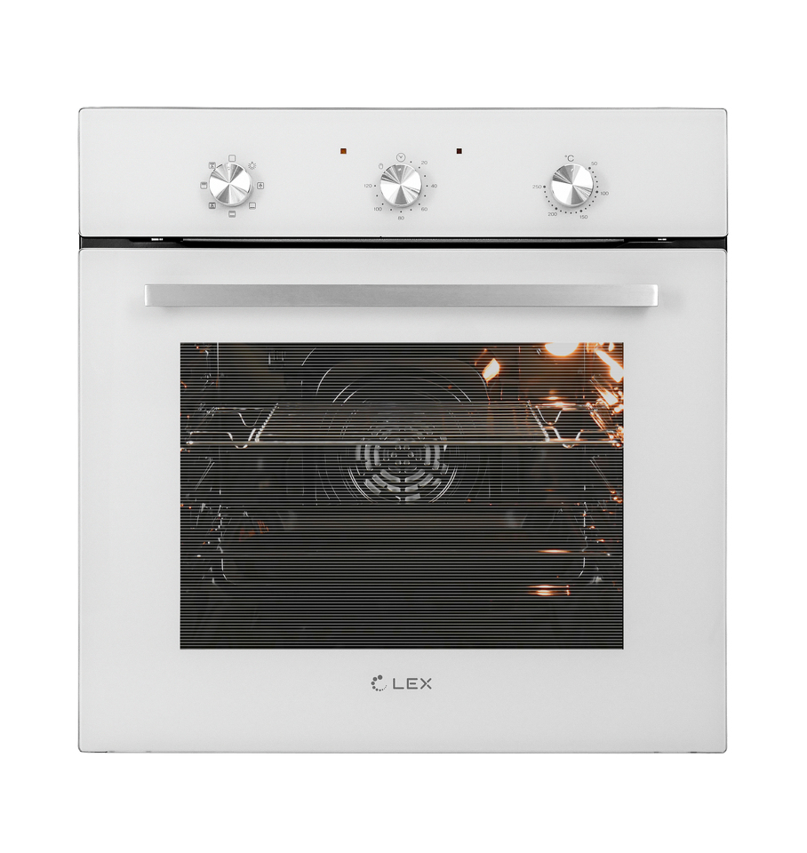 Фото Электрический духовой шкаф Lex EDM 070 WH духовой шкаф