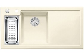 Картинка Blanсo AXON II 6 S (чаша слева) керамика PuraPlus глянцевый магнолия  с кл.-авт. InFino