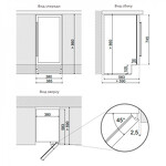 Превью картинка Шкаф винный встраиваемый Винный холодильник (шкаф) компрессорный Dunavox DAU-32.81SS #3
