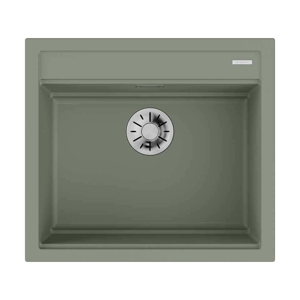 Фото Кварцевая мойка Omoikiri Kitagawa 57-WG Artceramic/wind green