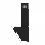 Превью картинка Наклонная вытяжка Elikor RISE 60 BK #3