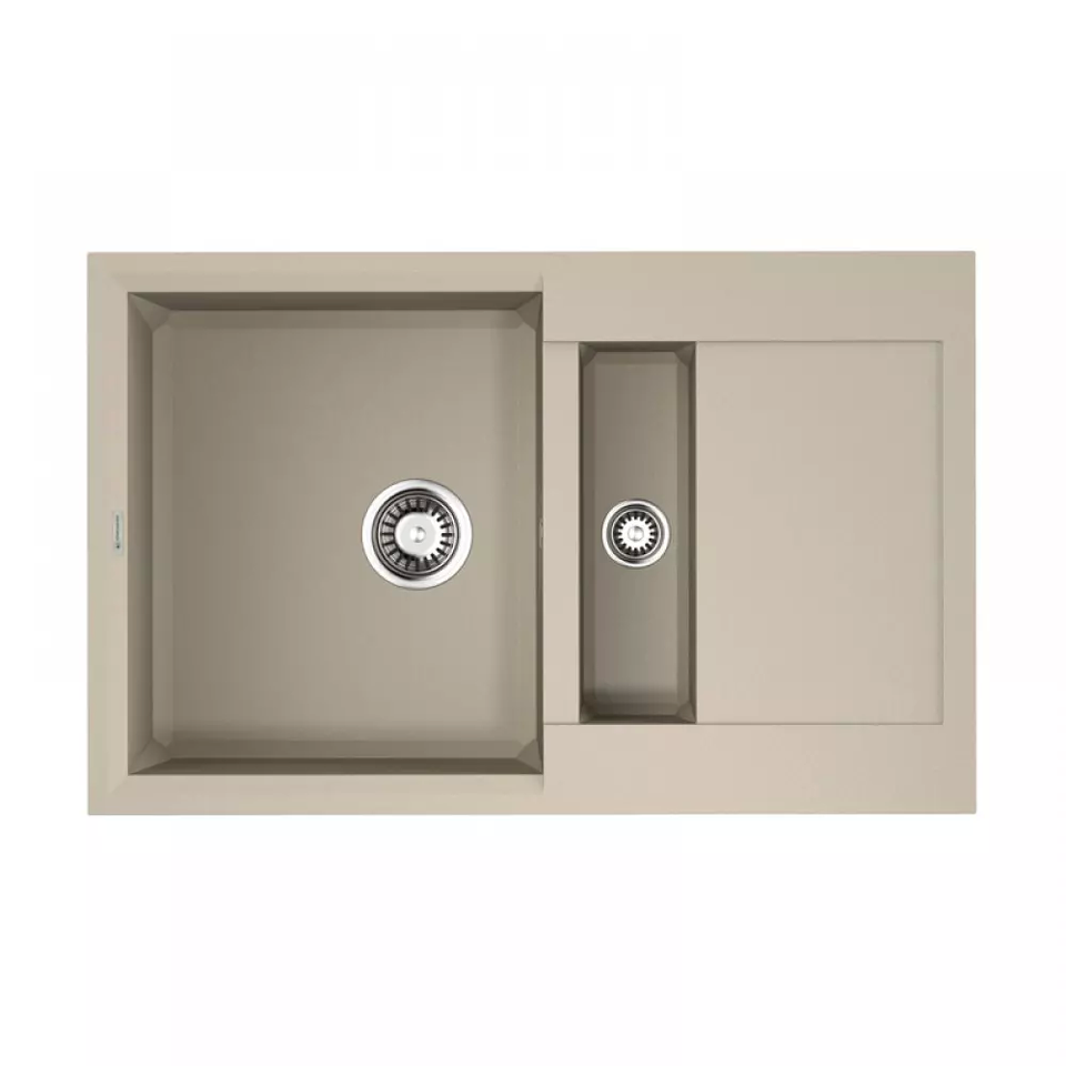 Фото Гранитная мойка Omoikiri Sakaime 78-2-SA Tetogranit/бежевый