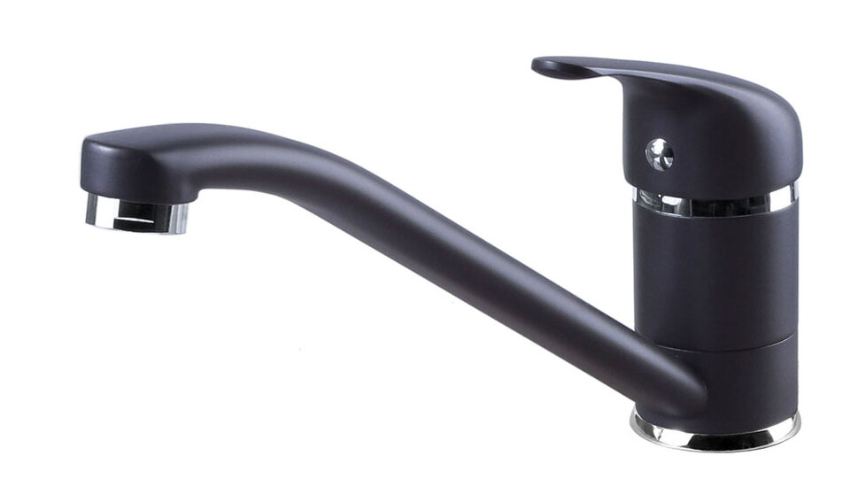 Фото Смеситель для кухни Zigmund & Shtain ZS 0200 Чёрный базальт