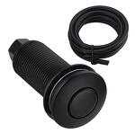 Превью картинка Пневмокнопка для измельчителя BoneCrusher ВСТРАИВАЕМАЯ МЕХАНИЧЕСКАЯ КНОПКА ПНЕВМОВЫКЛЮЧАТЕЛЯ В КОМПЛЕКТЕ С ГИБКИМ ПЛАСТИКОВЫМ ШЛАНГОМ (ДЛЯ ИЗМЕЛЬЧИТЕЛЯ ПИЩЕВЫХ ОТХОДОВ)ЧЁРНАЯ #2