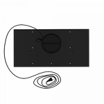 Превью картинка Полновстраиваемая вытяжка Elikor Cube 60П-1000 черный/черный #4