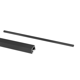 Картинка NinkaPlast Стыковочный профиль CUISIO PRO, 9.5х473 мм, черный