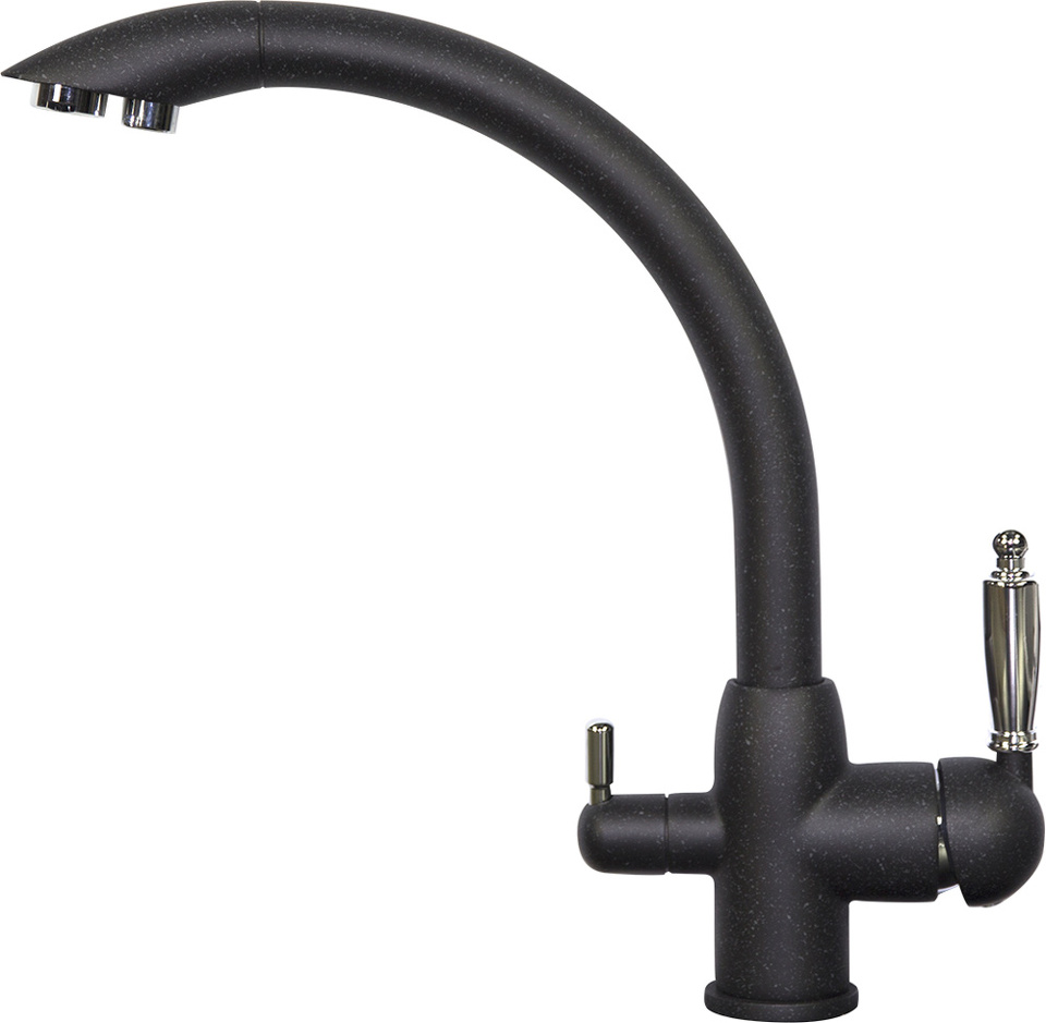 Фото Смеситель для кухни Zigmund & Shtain ZS 1500 Тёмная скала