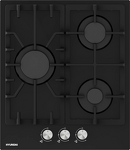Превью картинка Газовая варочная панель Hyundai HHG 4333 BG #1