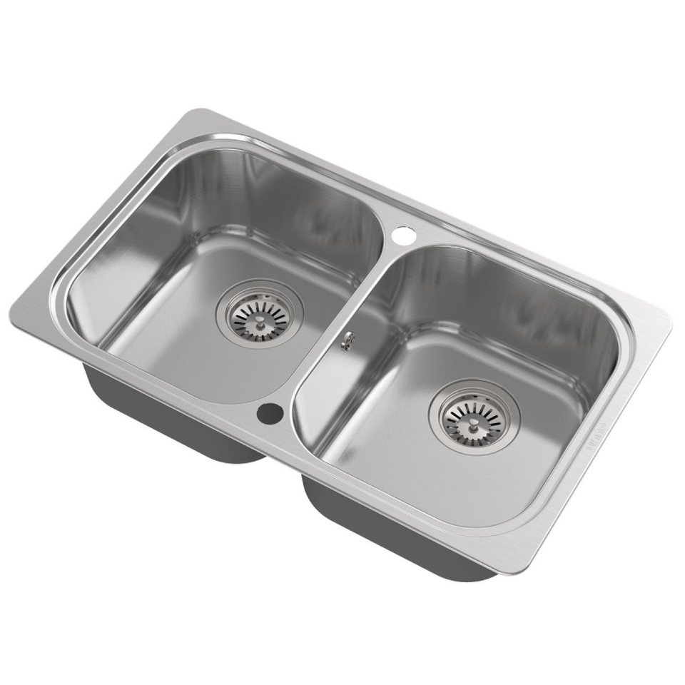 Фото Металлическая мойка Oulin OL-S8905