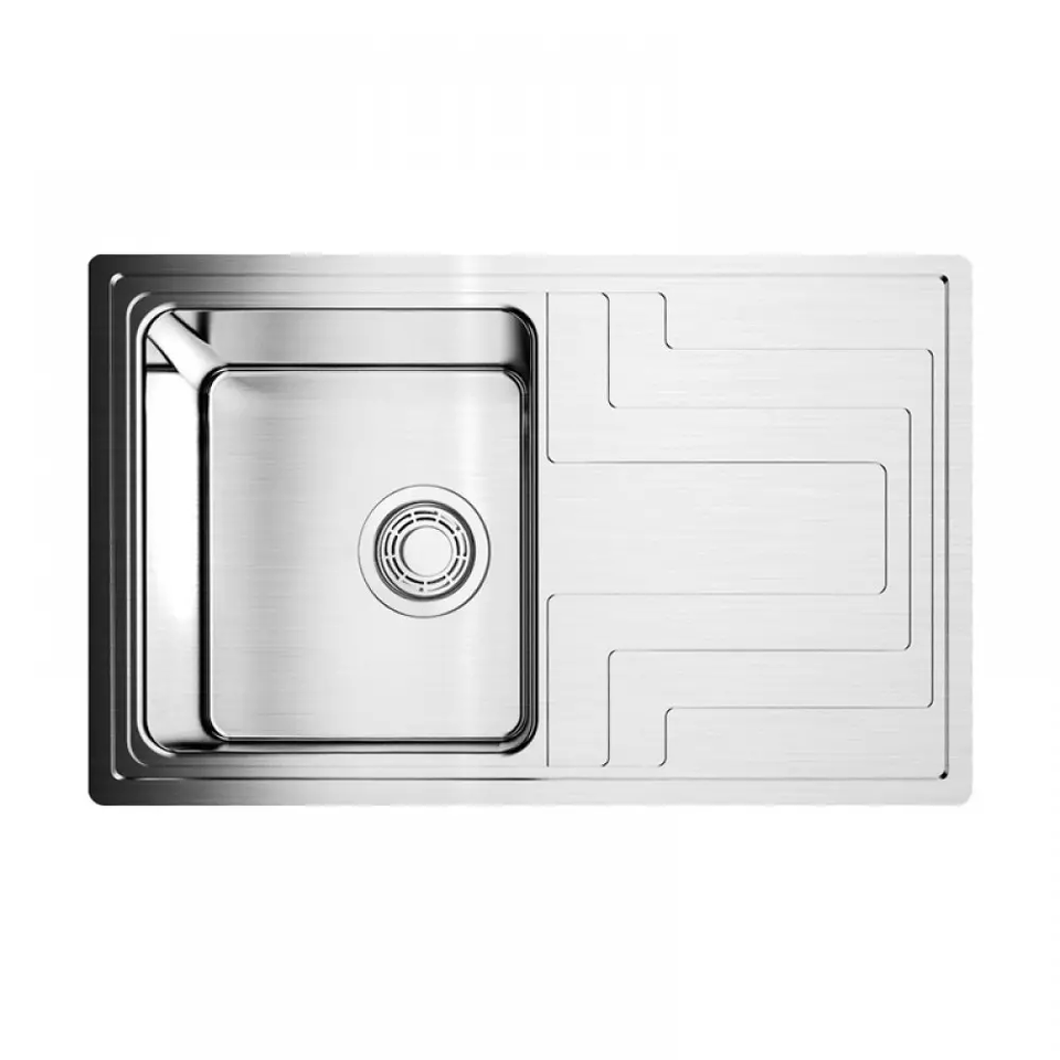 Фото Металлическая мойка Omoikiri Mizu 78-IN нерж. сталь/нержавеющая сталь