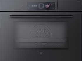 Картинка V-ZUG CombiSteamer V6000 45M PowerSteam CSM6T-23041 черное стекло