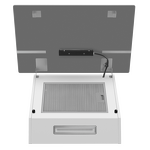Превью картинка Наклонная вытяжка Maunfeld Astro 60 Glass White #5