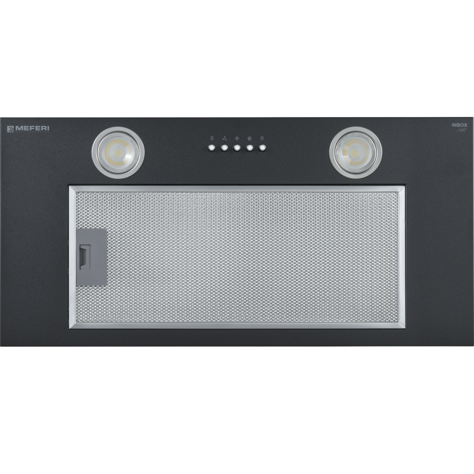 Фото Полновстраиваемая вытяжка Meferi INBOX60BK LIGHT