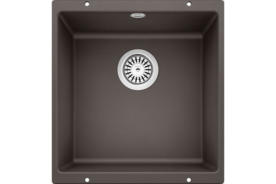 Фото Гранитная мойка Blanсo ROTAN 400-U SILGRANIT кофе