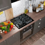 Превью картинка Газовая варочная панель Lex GVG 640-1 BL газовая панель #12