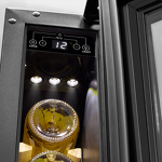 Превью картинка Шкаф винный встраиваемый Meyvel Винный холодильник (шкаф) компрессорный MEYVEL MV9NH-KBT1 #4