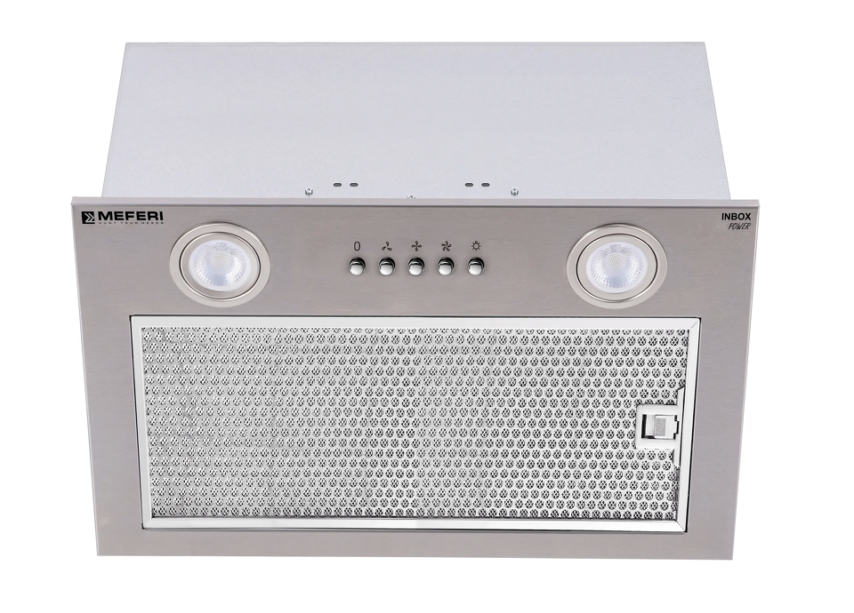 Фото Полновстраиваемая вытяжка Meferi INBOX45IX POWER