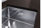 Превью картинка Металлическая мойка Blanсo ANDANO 340/180-U нерж.сталь зеркальная полировка с отв. арм. InFino, левая #2