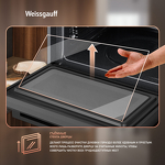 Превью картинка Электрический духовой шкаф Weissgauff OEMS 459 PDB Black Edition #27