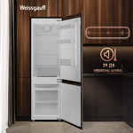 Превью картинка Встраиваемый холодильник с морозильной камерой Weissgauff WRKI 178 LowFrost #12