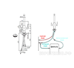 Превью картинка Смеситель для кухни Franke Neptune Clear Water миндаль #3