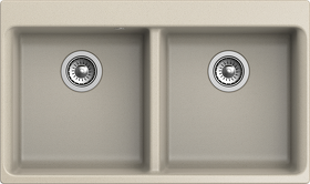 Картинка Rivelato AXEL 90-2D 2-чаши 870*520мм beige scuro