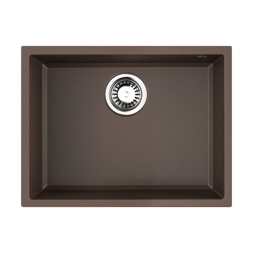 Фото Гранитная мойка Omoikiri Tedori 54-U-ES Tetogranit/espresso