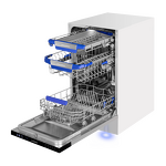 Превью картинка Посудомоечная машина 45см встраиваемая Maunfeld MLP45230 Light Beam Wi-Fi #1