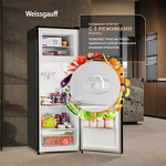 Превью картинка Холодильник с верхней морозилкой Weissgauff WRK 1430 Defrost Black #7