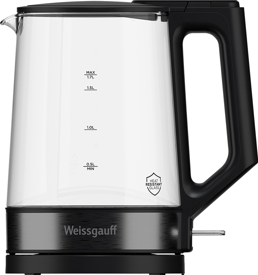 Фото Чайник Weissgauff WK 1700 EcoGlass Nero